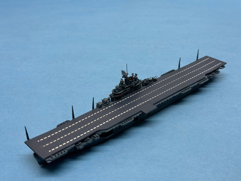 Aircraft carrier "Essex" measure 21 blue (1 p.) USA 1943 Neptun 1310x